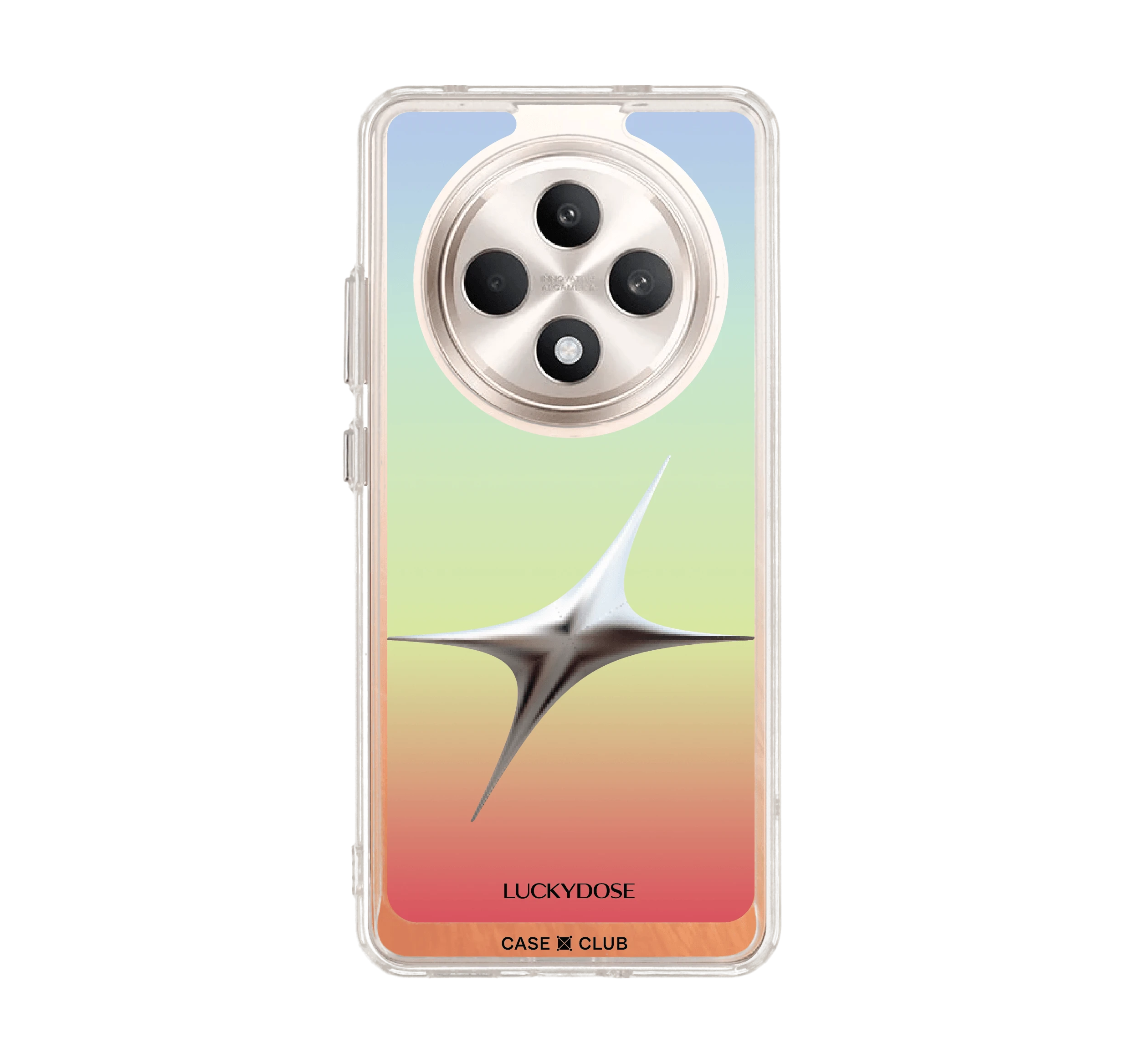 เคสใส oppo reno 12f luckydose โชคดีทุกวันพฤหัส